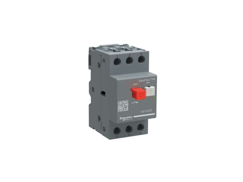 Schneider Electric Prekidač motora GZ1 - 3 pola 3d - 0,63A - termomagnetna jedinica za isključivanje;GZ1LE04
