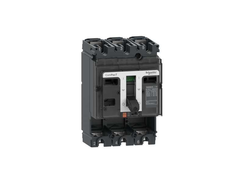 Schneider Electric Prekidač osnovni model, ComPacT NSX160F DC, 36 kA na 750 VDC, 160 A, bez zaštitne jedinice, 3P;C16F3D