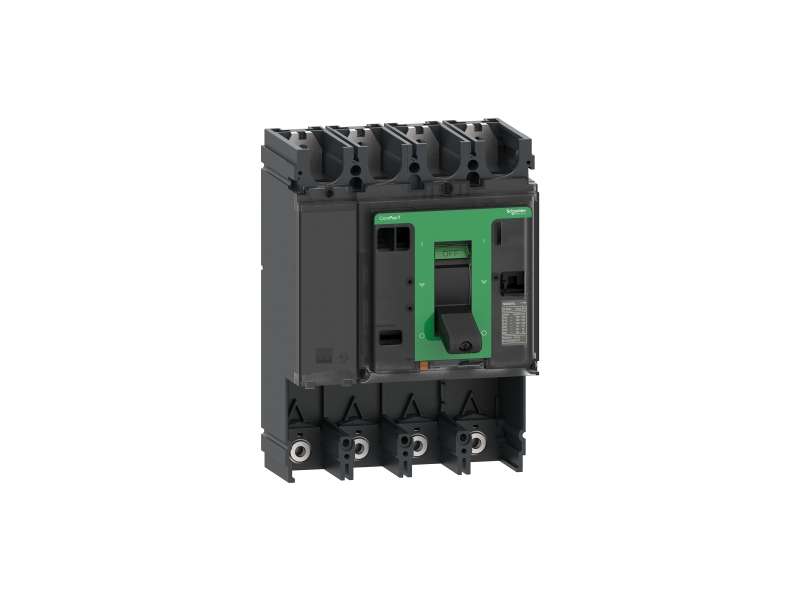 Schneider Electric Prekidač osnovni model, ComPacT NSX400N, 50 kA na 415 VAC 50/60 Hz, 400 A, bez zaštitne jedinice, 4P;C40N4