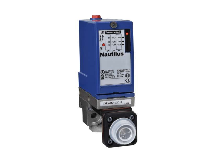 Schneider Electric Prekidač za vakuum XMLA -1 bar - detekcija jedne granične vrednosti - 1 C/O;XMLAM01V2C11