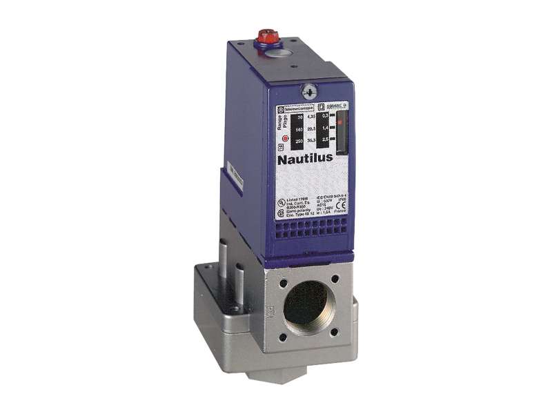 Schneider Electric Presostat XMLA 2.5 bar - detekcija jedne granične vrednosti - 1 C/O;XMLA002A2S12