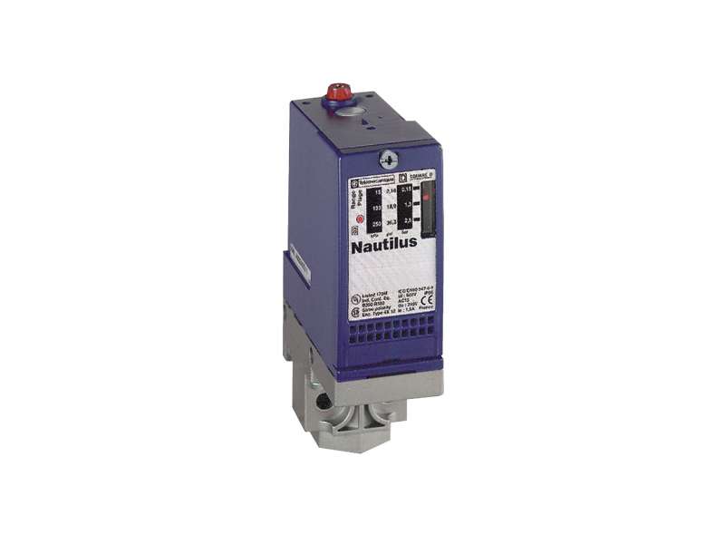 Schneider Electric Presostat XMLA 70 bar - detekcija jedne granične vrednosti - 1 C/O;XMLA070D2S12