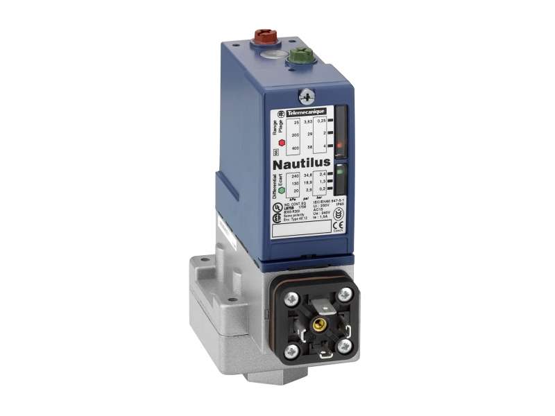 Schneider Electric Presostat XMLB 4 bar - podesiva skala 2 praga - 1 C/O;XMLB004A2C11