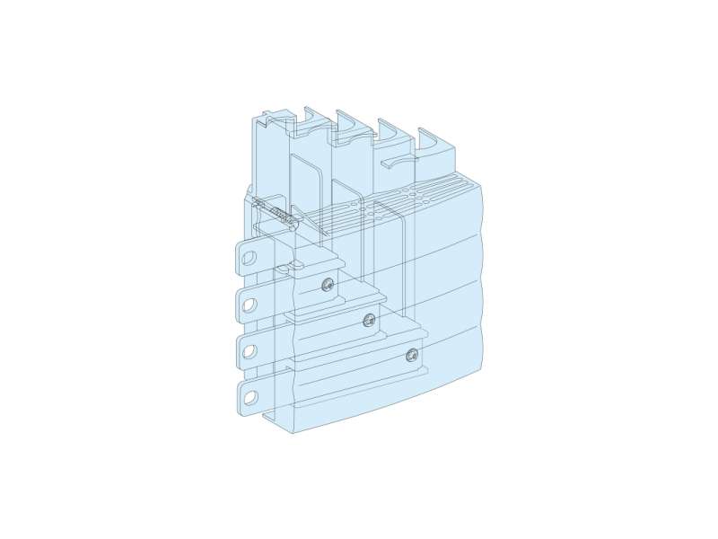 Schneider Electric Priključak dovoda za povezivanje NSX/INS/INV250 4P odozgo; LVS04066