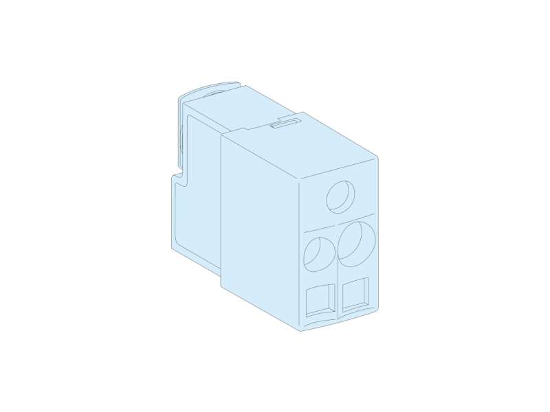 Schneider Electric Priključni blok, Linergy BW, opružni priključci 1 x 6mm² + 1 x 10mm², IPXXB, set od 12; LVS04151