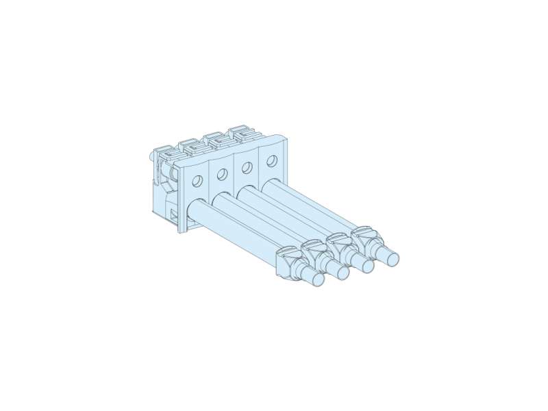 Schneider Electric Priključni monoblok 160A 4P Linergy BW/uređaj 160A Š440; LVS04148