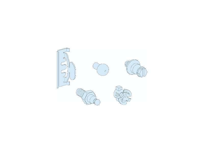 Schneider Electric PrismaSeT P, set za zaključavanje za IP31/IP55 vrata; LVS01105