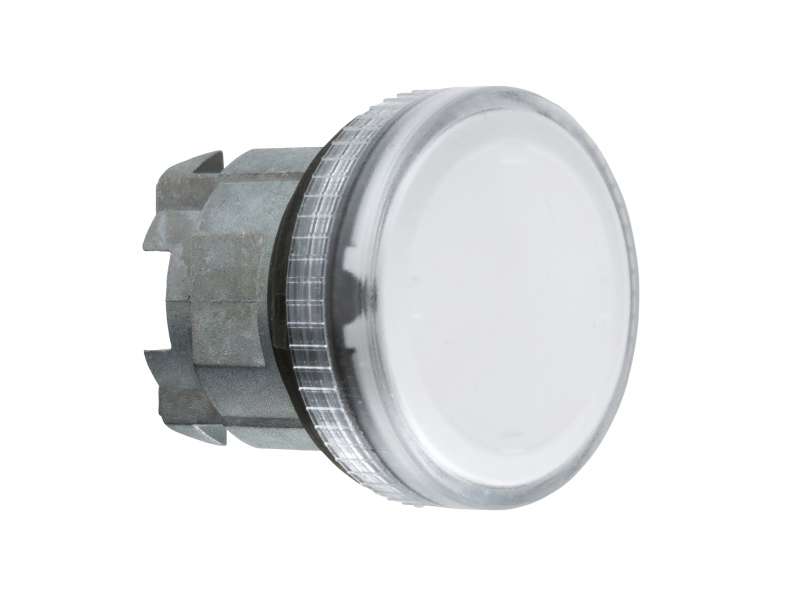 Schneider Electric Prozirna glava signalne lampice Ø22 sa ravnim sočivom za BA9s sijalicu;ZB4BV07