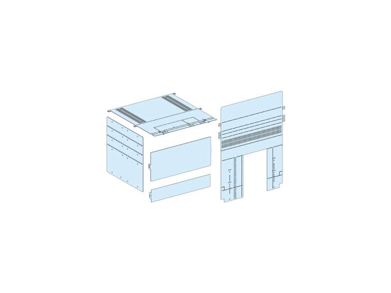 Schneider Electric Rear Horiz. Connection Cover NS-MTZ1/NT PrismaSet P; LVS04854