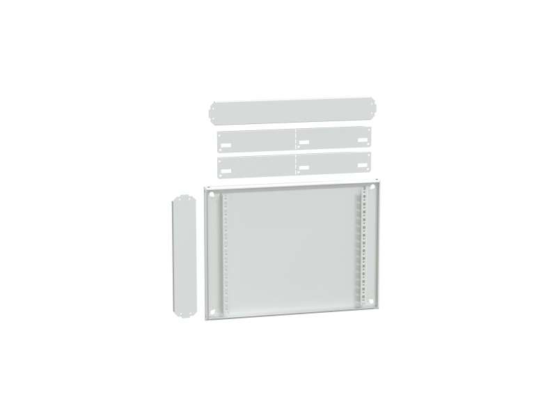 Schneider Electric Rear panel, PrismaSeT G, for extension enclosure, 7M, W600mm, H450mm, IP55; LVS08312