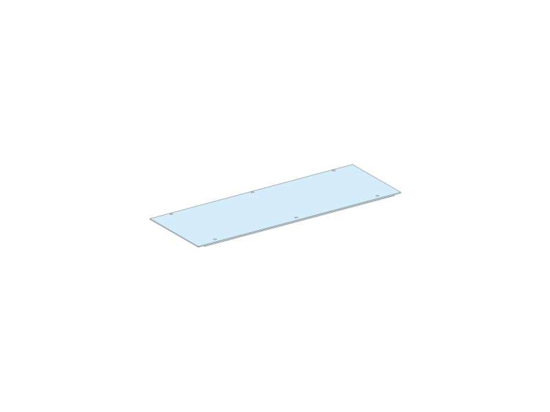Schneider Electric Rear panel, PrismaSeT P, for enclosure W 800mm, IP55; LVS08748