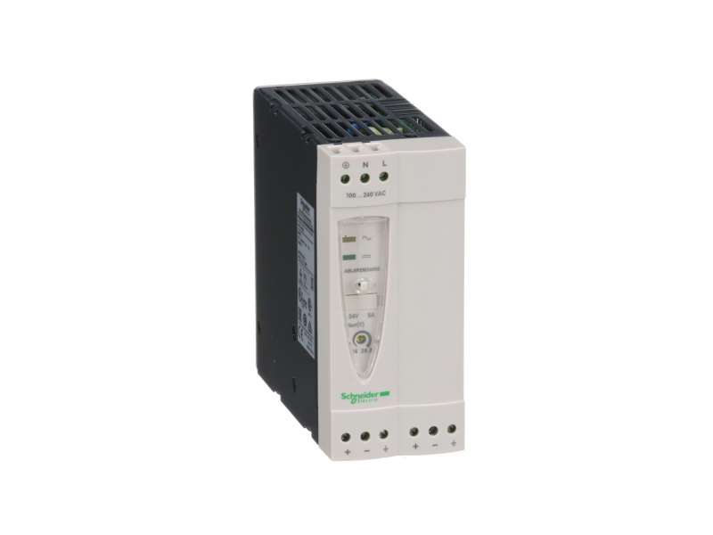 Schneider Electric Regulisano napajanje SMPS - monofazno ili dvofazno - 100..240 V AC - 24 V - 5 A ; ABL8REM24050