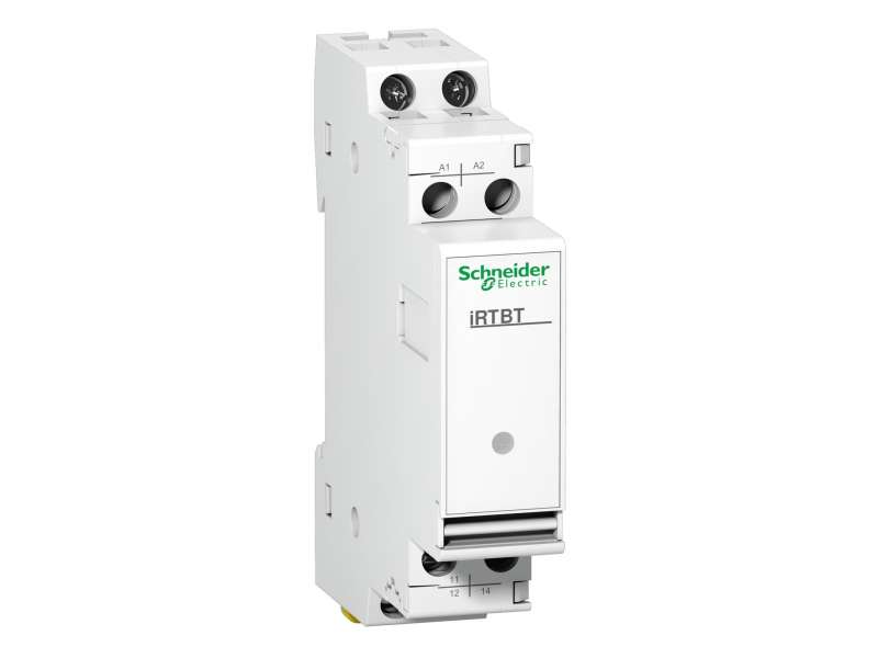 Schneider Electric Relej veoma niskog napona iRTBT - 10mA/10VDC - 5A/250VAC - 12...24 VAC/DC; A9A15416
