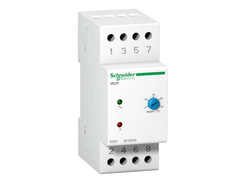 Schneider Electric Relej za kontrolu faza iRCP - 8 A - 400 V 50/60Hz - 1 OC; A9E21180