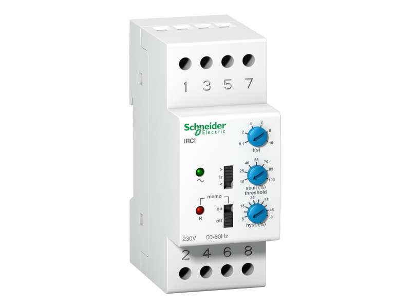 Schneider Electric Relej za nadzor struje iRCI - 8 A - 230 V 50/60Hz - 1 OC; A9E21181