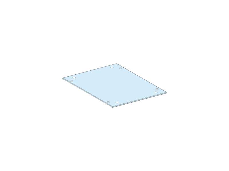 Schneider Electric Roof plate, PrismaSeT P, for enclosure W 400mm D 400mm, IP30; LVS08434