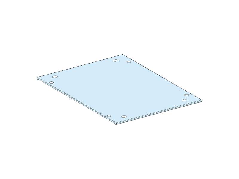 Schneider Electric Roof plate, PrismaSeT P, for enclosure W 400mm D 600mm, IP30; LVS08634