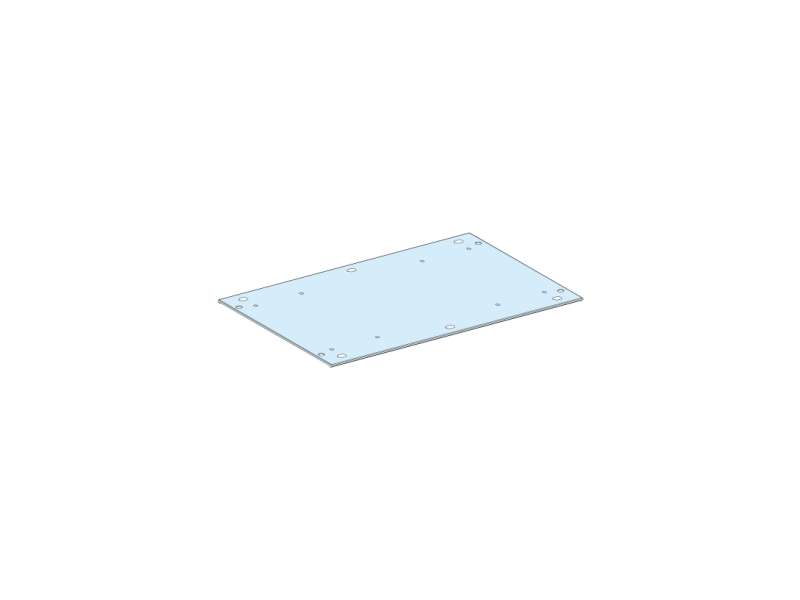 Schneider Electric Roof plate, PrismaSeT P, for enclosure W 800mm D 400mm, IP30; LVS08438