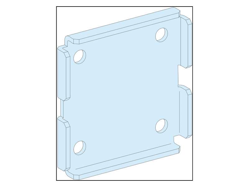 Schneider Electric Set spojnih elemenata Prisma G IP30; LVS08818