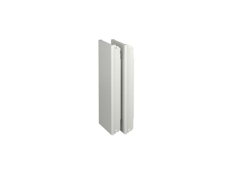 Schneider Electric Side panel, PrismaSeT G, for extension enclosure, 7M, H450mm, IP55, white, RAL 9003, set of 2 (left/right); LVS08352