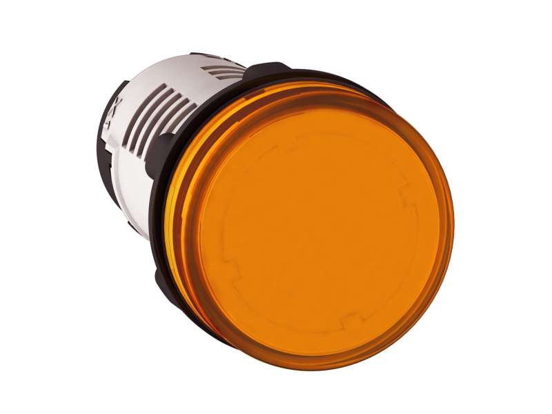Schneider Electric Signalna lampica Ø 22 - narandž.- integrisan LED - 230..240V-vijčani priključak; XB7EV08MP