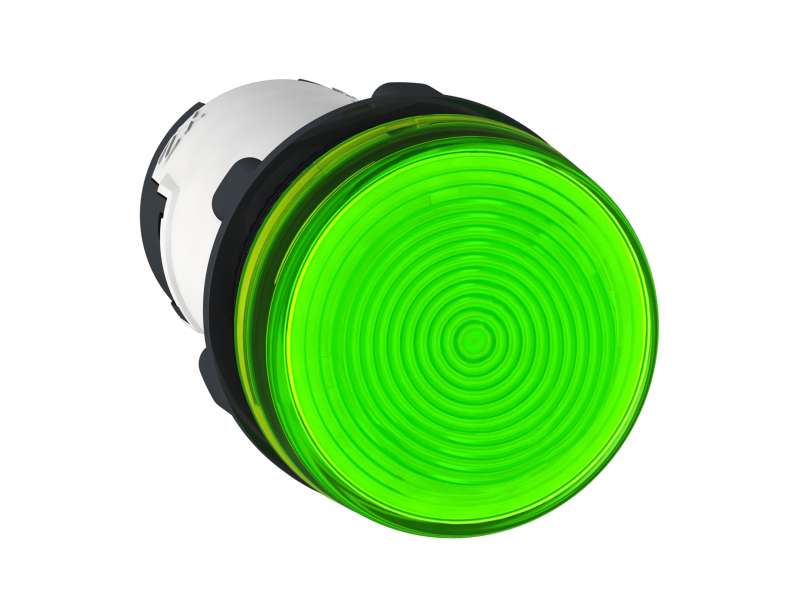 Schneider Electric Signalna lampica Ø 22 - zelena - BA 9s base - <= 250 V - vijčani priključak; XB7EV63P