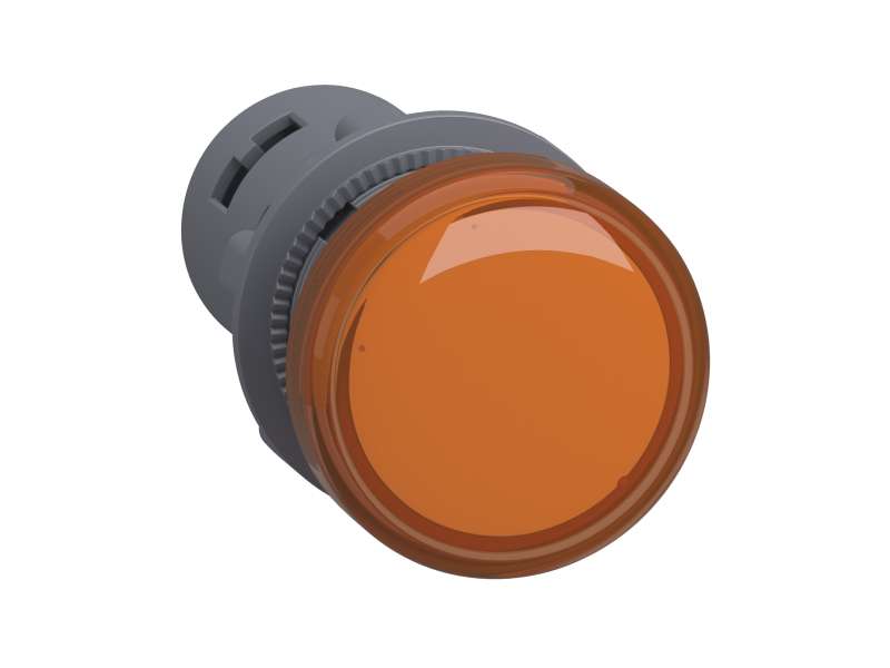 Schneider Electric Signalne lampice, plastic, amber, Ø 22 mm, with integral LED, 220…230V AC, Anti-interference;XA2EVM5LC