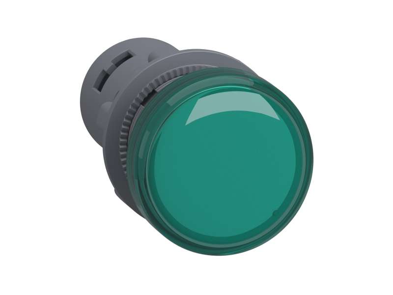 Schneider Electric Signalne lampice, plastic, green, Ø 22 mm, with integral LED, 24 V AC/DC;XA2EVB3LC