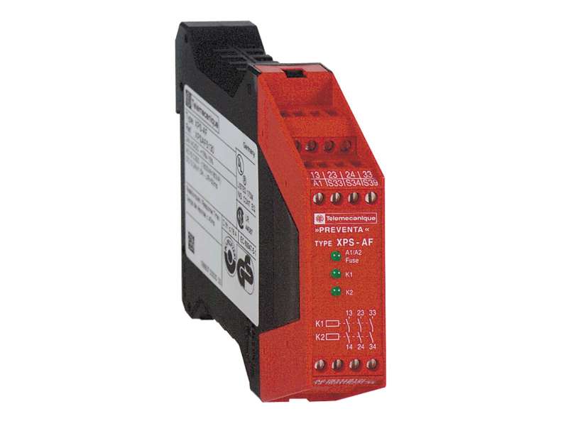 Schneider Electric Sigurnosni modul XPSAF - nužno isključenje - 24 V AC DC; XPSAF5130