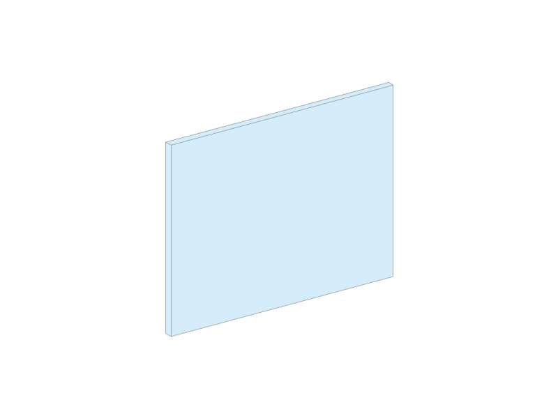 Schneider Electric Slepa maska, d = 1 m, V = 46 mm - Prisma; LVS03220