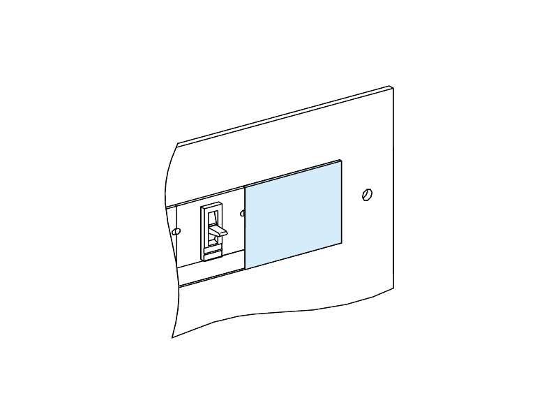 Schneider Electric Slepa maska NSX/CVS250-EZC100 vertikalni Š147 - Prisma; LVS03249