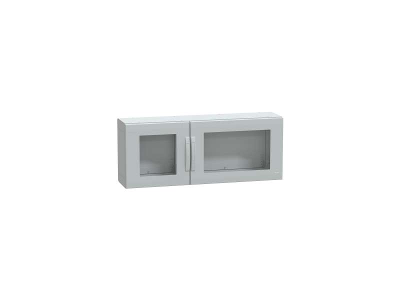 Schneider Electric Slobod. polies.orman PLA kompletno zaptiven VŠD 500x1250x320 IP65 providna vrata;NSYPLA5123TG