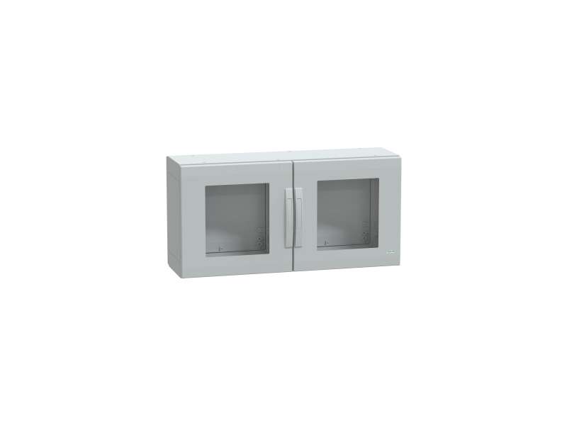 Schneider Electric Slobodnost. poliest.orman PLA kompl.zaptiven VŠD500x1000x420 IP65 providna vrata;NSYPLA5104TG