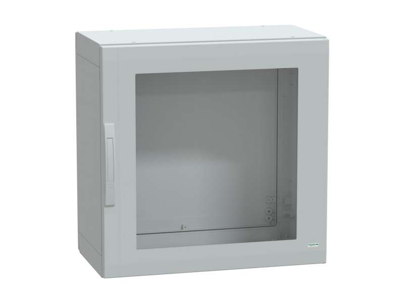 Schneider Electric Slobodnostojeći poliest. orman PLA zaptiven VŠD 750x750x420 IP65 providna vrata;NSYPLA774TG