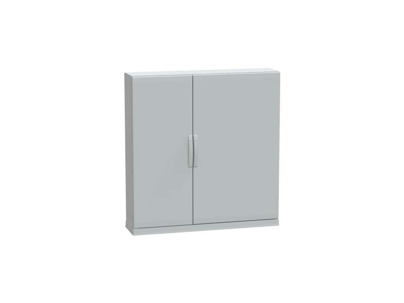 Schneider Electric Slobodnost.orman - poliest. PLAZ sa podnožjem otvoreno dno VŠD1250x1250x320 IP54;NSYPLAZ12123G