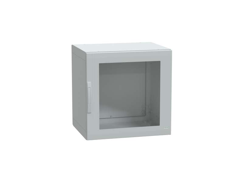 Schneider Electric Slobod.poliest.orman PLA kompletno zaptiven VŠD 750x750x620 IP65 providna vrata;NSYPLA776TG