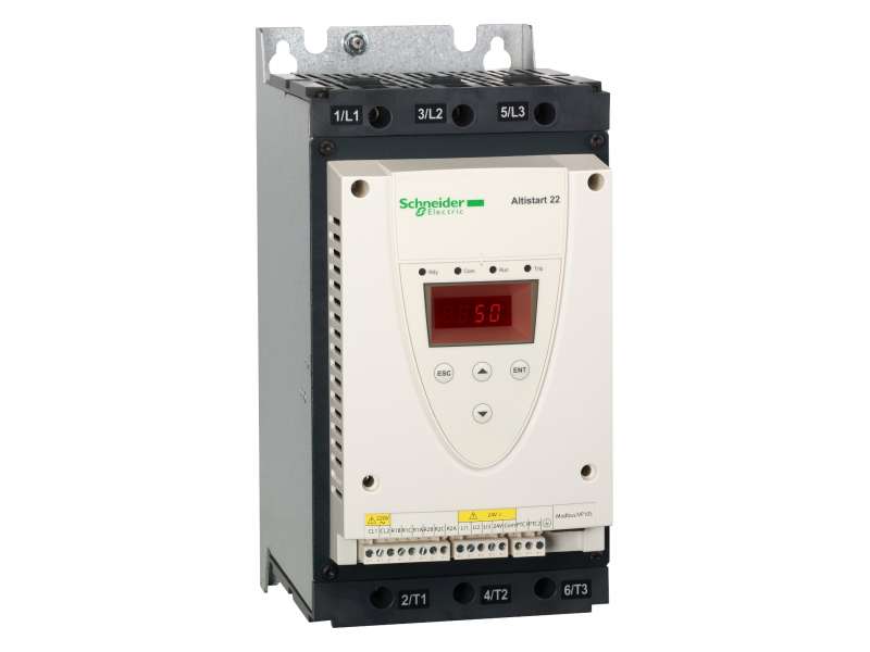 Schneider Electric Soft starter-ATS22-kontrolni napon 220V-napajanje 230V(22kW)/400...440V(45kW) ; ATS22D88Q