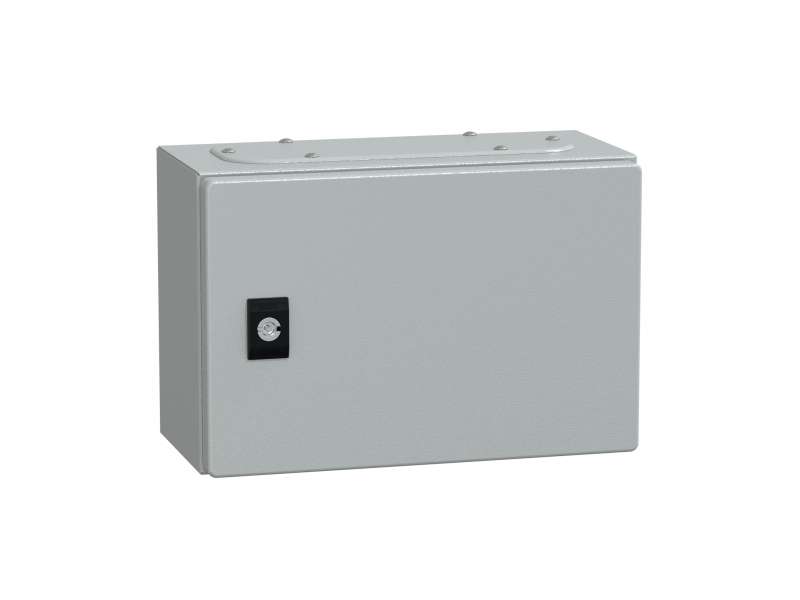 Schneider Electric Spacial CRN ravna vrata bez montažne ploče H250xŠ300xD150 IP66 IK10 RAL7035; NSYCRN23150