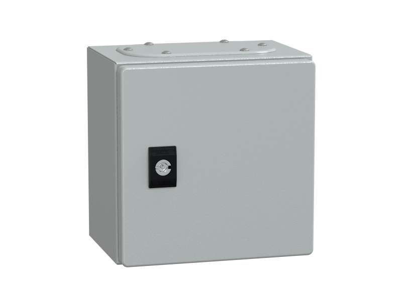 Schneider Electric Spacial CRN ravna vrata bez montažne ploče V200xŠ200xD150 IP66 IK10 RAL7035; NSYCRN22150