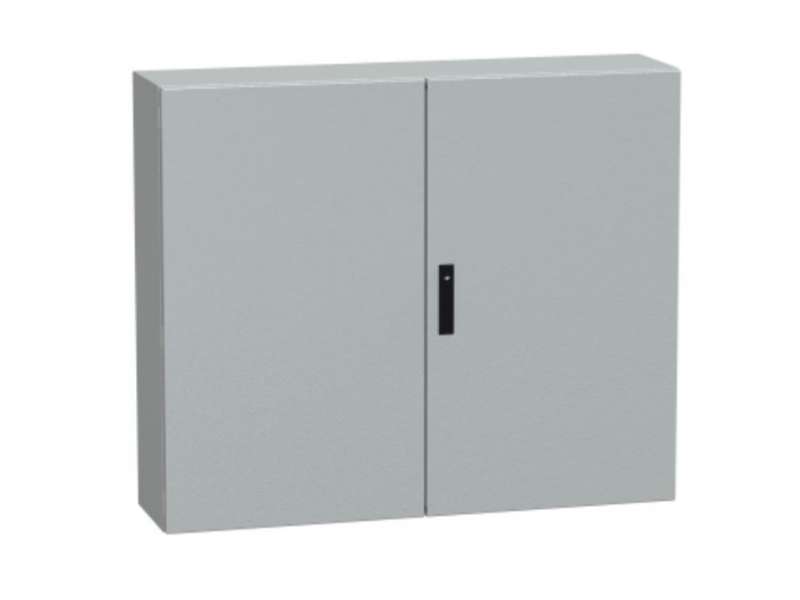 Schneider Electric Spacial CRNG dupla vrata bez montažne ploče V1000xŠ1200xD300 IP55 IK10 RAL7035 ; NSYCRNG1012300D