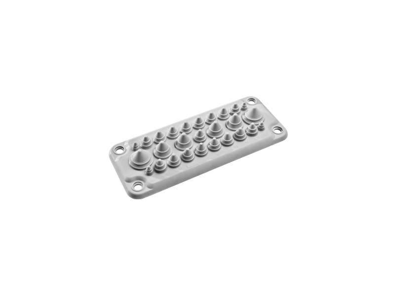 Schneider Electric Spacial - membrana za kablovsku uvodnicu tip FL21 sa 27 otvora IP66;NSYAECPFLT25