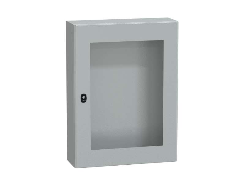 Schneider Electric Spacial S3D prozirna vrata, bez MP V800xŠ600xD200 IP66 IK08 RAL7035.