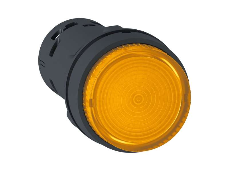 Schneider Electric Svetleći taster - LED - sa zadrškom -1NO - narandžasti - 24V; XB7NJ05B1