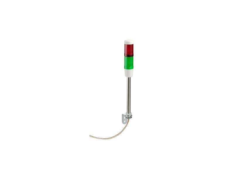 Schneider Electric Svetlosna kolona bez zujalice + 2 svetleće jedinice - Ø 45mm - 24VAC/DC;XVMB2RGSB