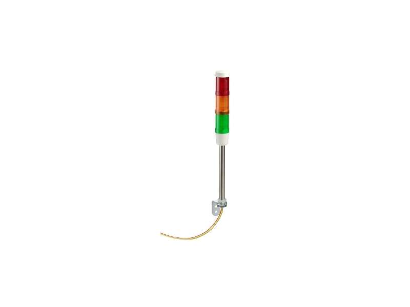 Schneider Electric Svetlosna kolona bez zujalice + 3 svetleće jedinice - Ø 45 mm - 24 V AC/DC;XVMB1RAG