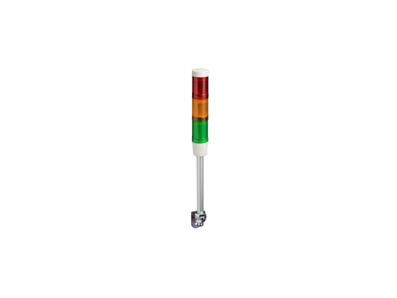 Schneider Electric Svetlosna kolona sa zujalicom + 3 svetleće jedinice Ø 45 mm - 230 V AC;XVMM2RAGSSB