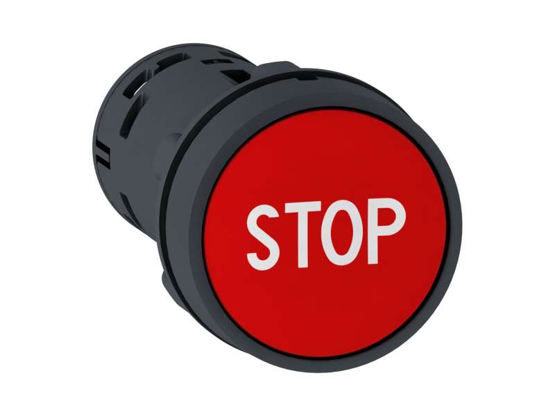 Schneider Electric Taster - sa povratkom, crveni - NO+NC -beli ''STOP''; XB7NA4534