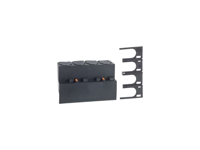 Schneider Electric Terminal shield - 4 poles - for NG125 and Vigi NG125;19076