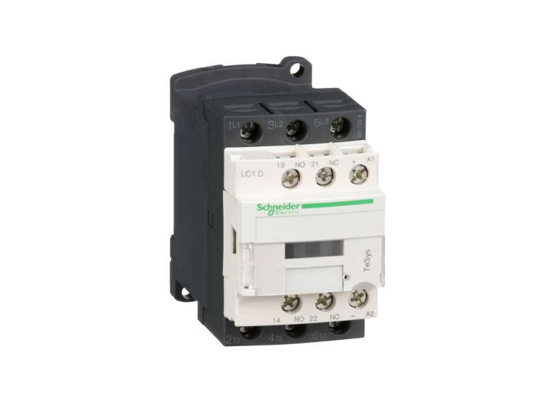 Schneider Electric TeSys D kontaktor - 3P(3 NO) - AC-3 - <= 440 V 12 A - 24 V DC kalem; LC1D12BL