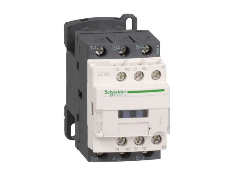 Schneider Electric TeSys D kontaktor - 3P(3 NO) - AC-3 - <= 440 V 9 A - 110 V AC kalem;LC1D09F7